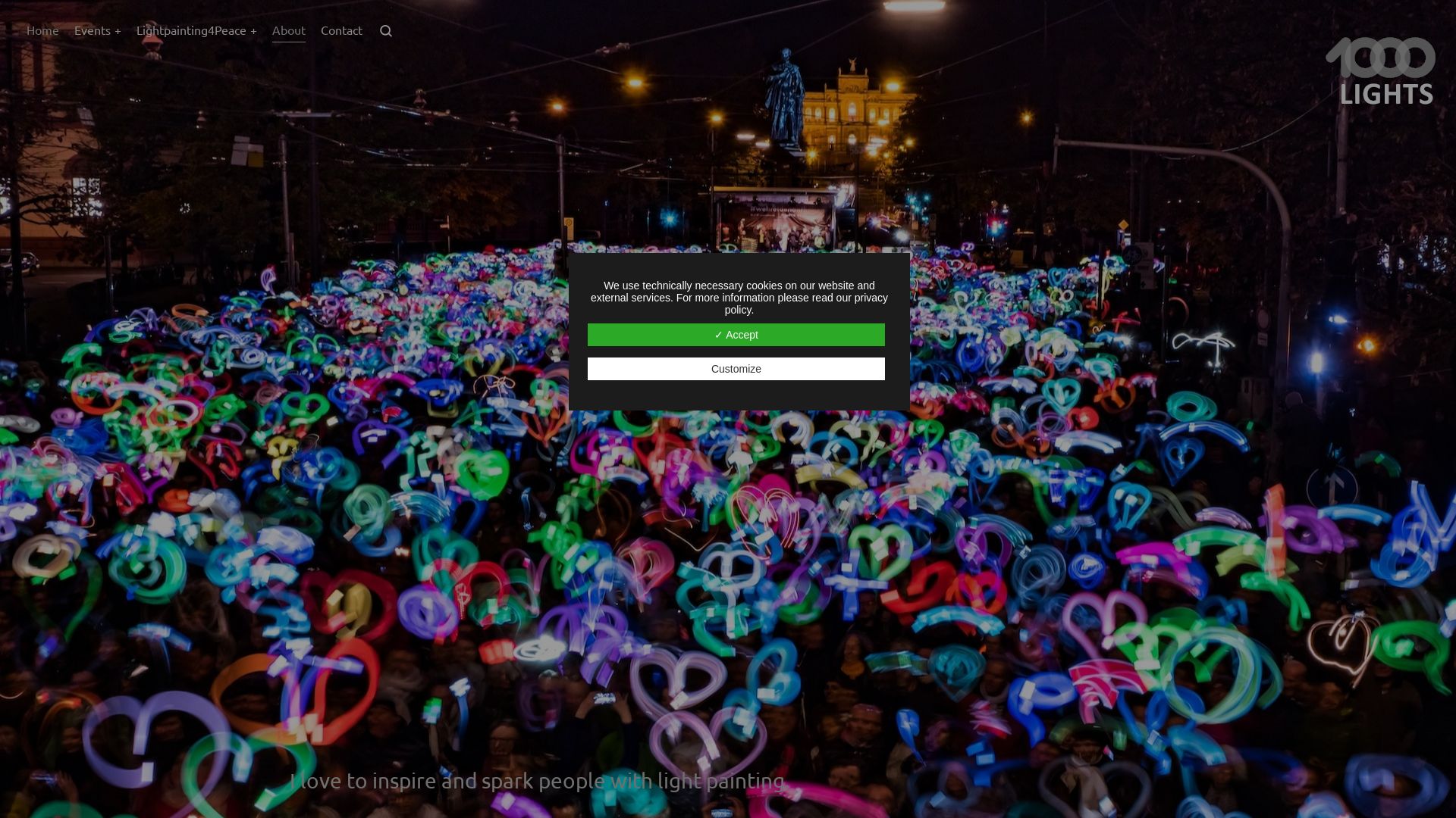вебсайт 1000lights.de Є   ONLINE