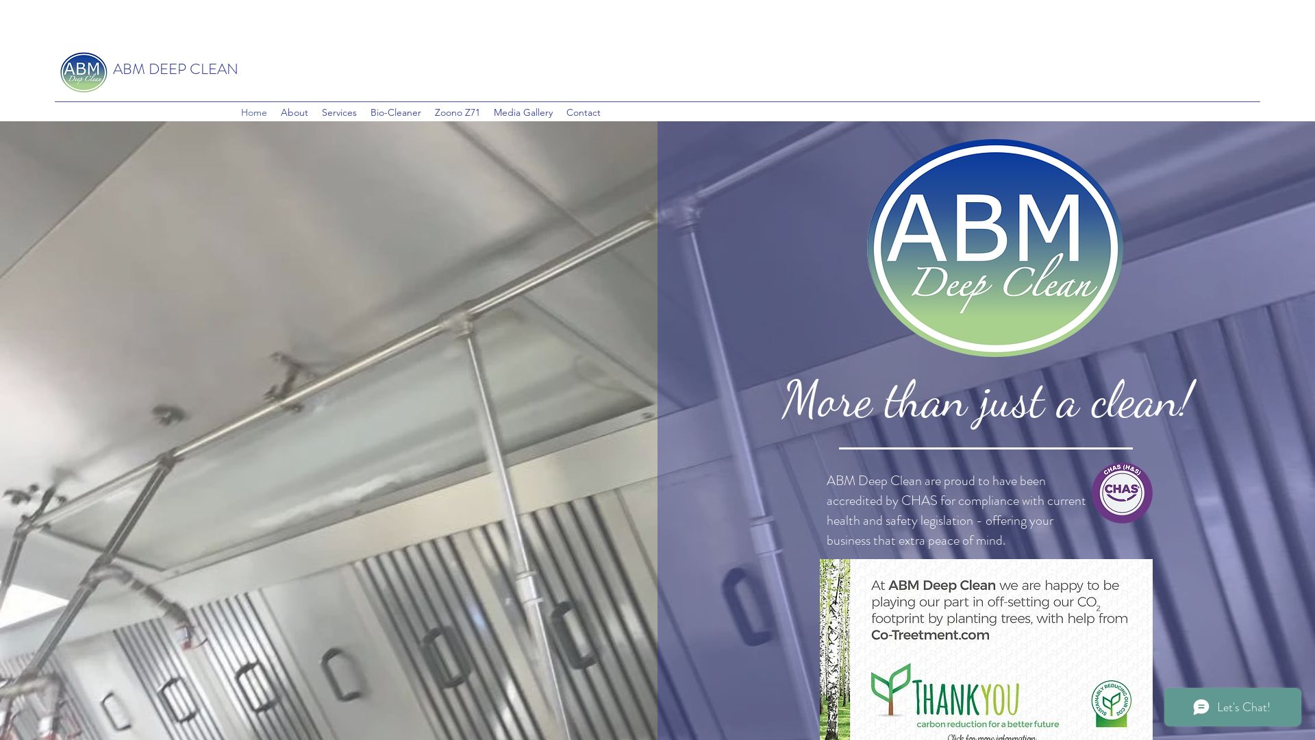 вебсайт abmdeepclean.co.uk Є   ONLINE