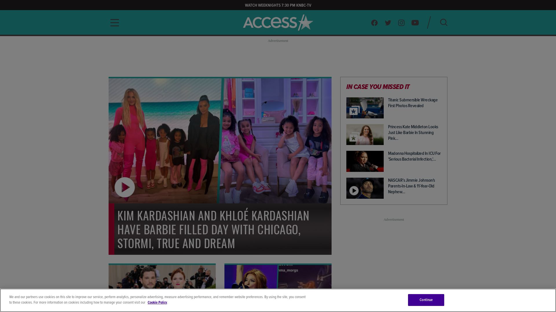 вебсайт accesshollywood.com Є   ONLINE