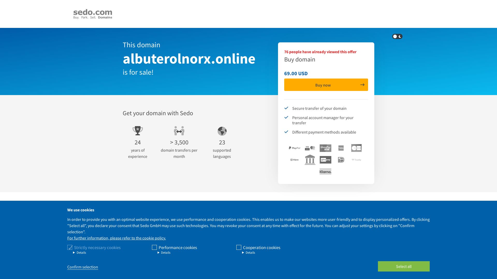 вебсайт albuterolnorx.online Є   ONLINE