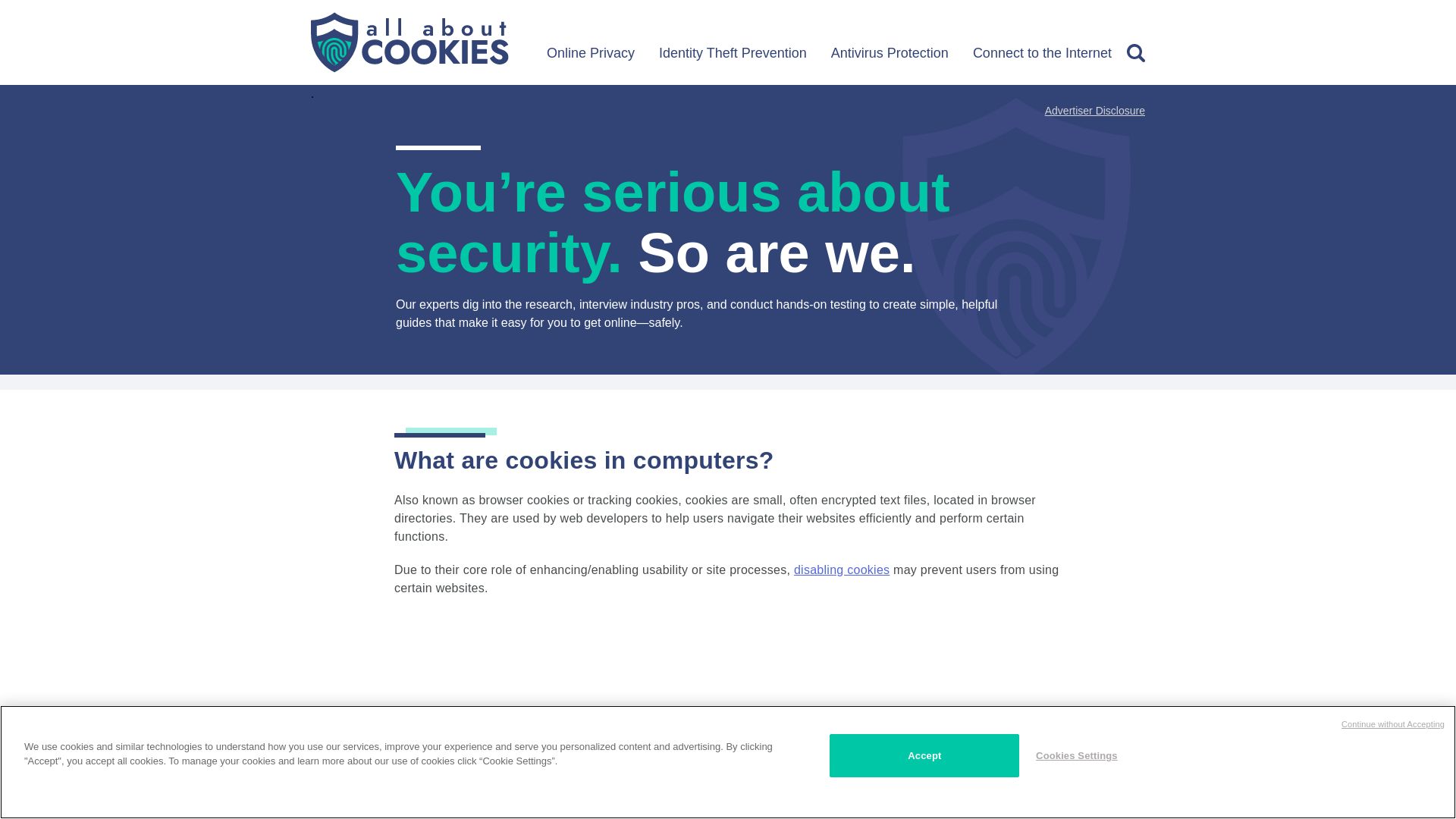 вебсайт allaboutcookies.org Є   ONLINE