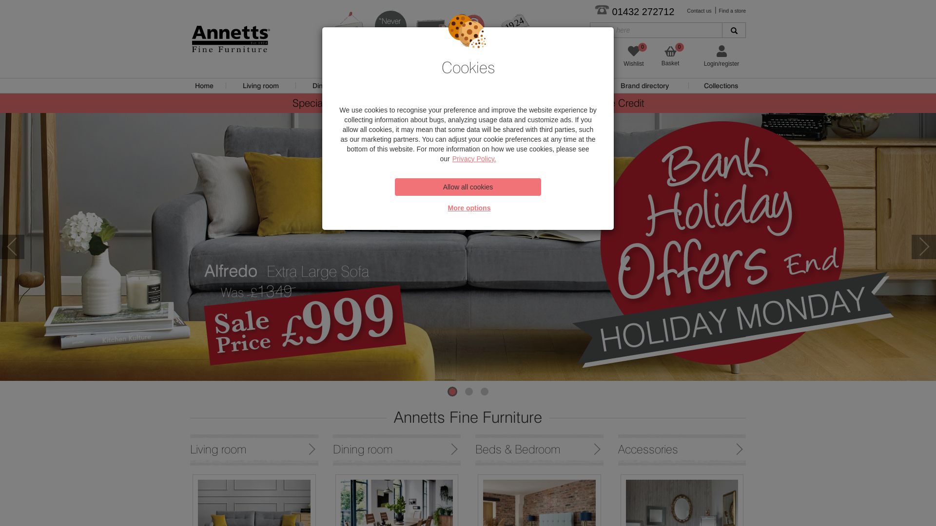 вебсайт annetts.co.uk Є   ONLINE