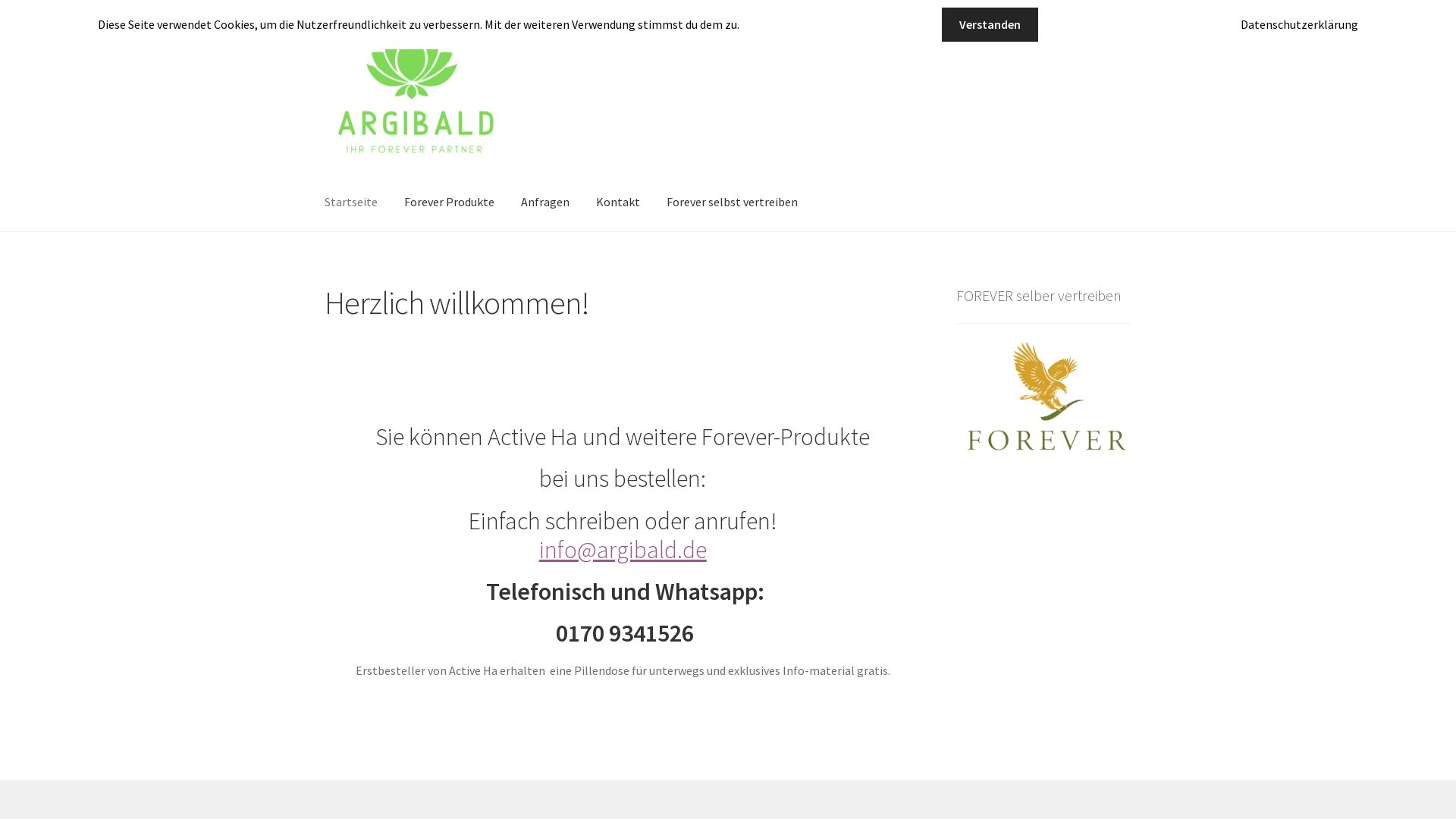 вебсайт argibald.de Є   ONLINE