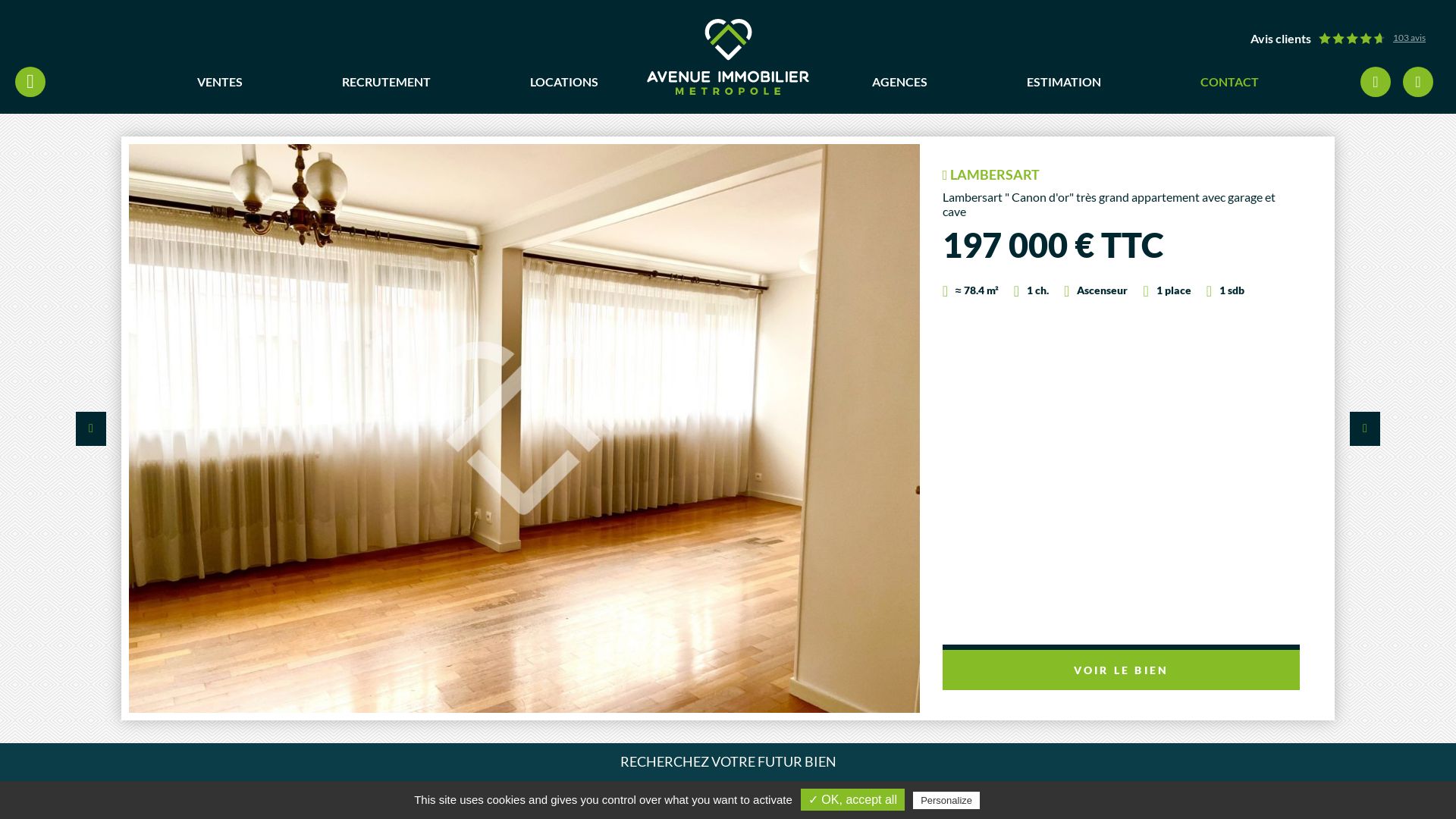 вебсайт avenue-immobilier-metropole.fr Є   ONLINE