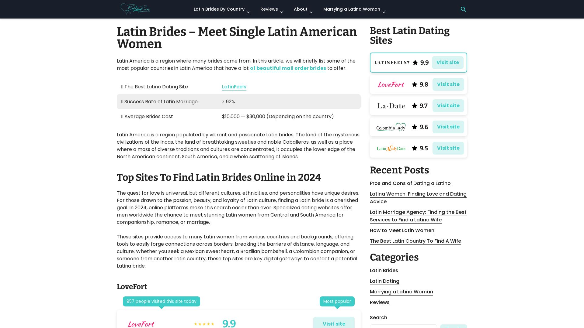 вебсайт bestlatinabrides.net Є   ONLINE