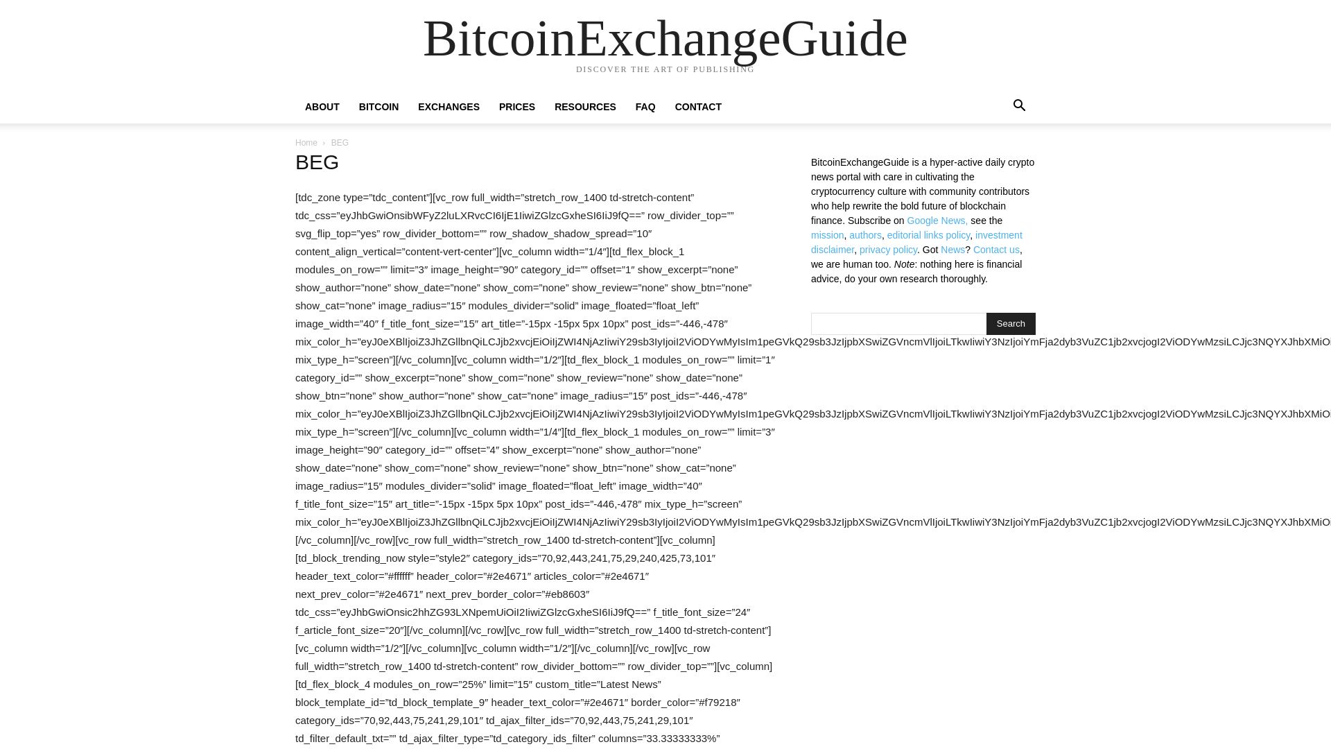 вебсайт bitcoinexchangeguide.com Є   ONLINE