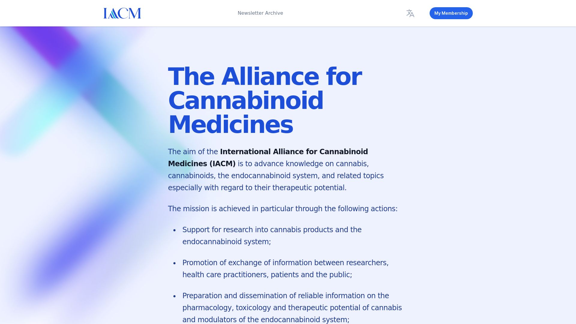 вебсайт cannabis-med.org Є   ONLINE