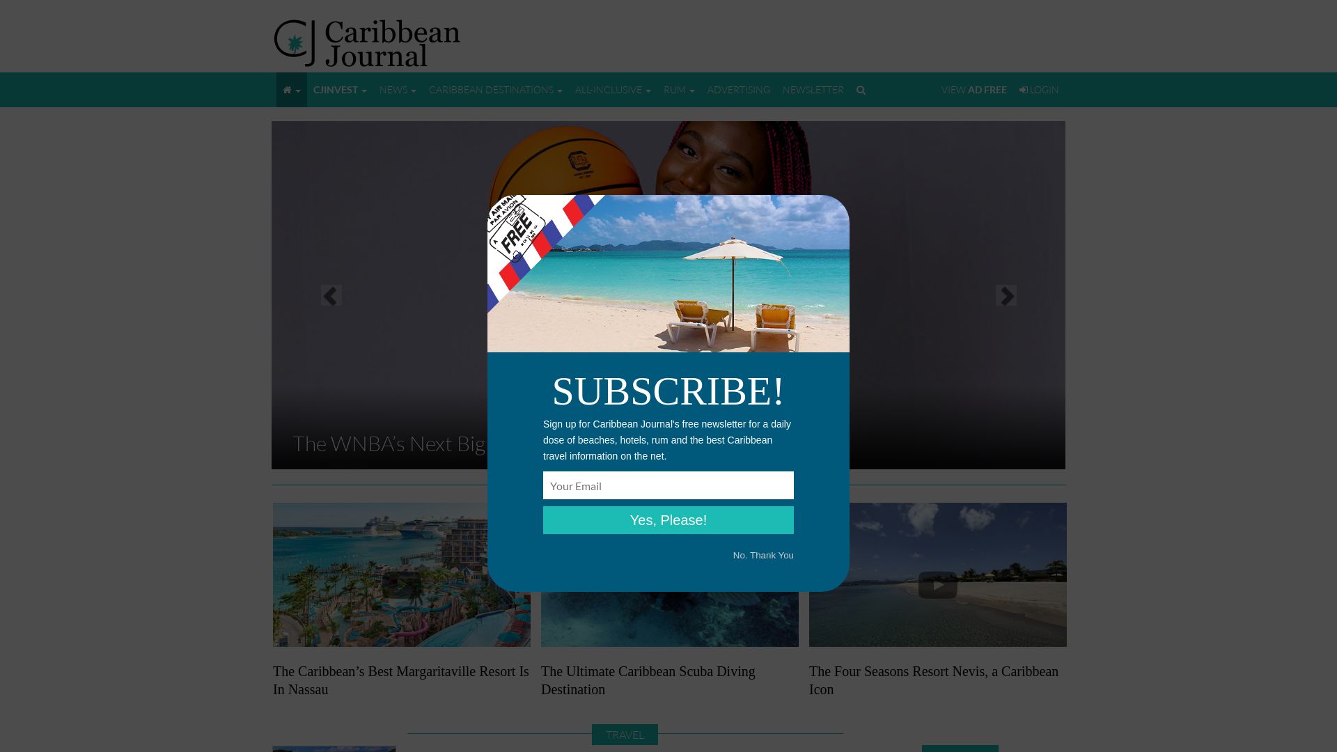вебсайт caribjournal.com Є   ONLINE
