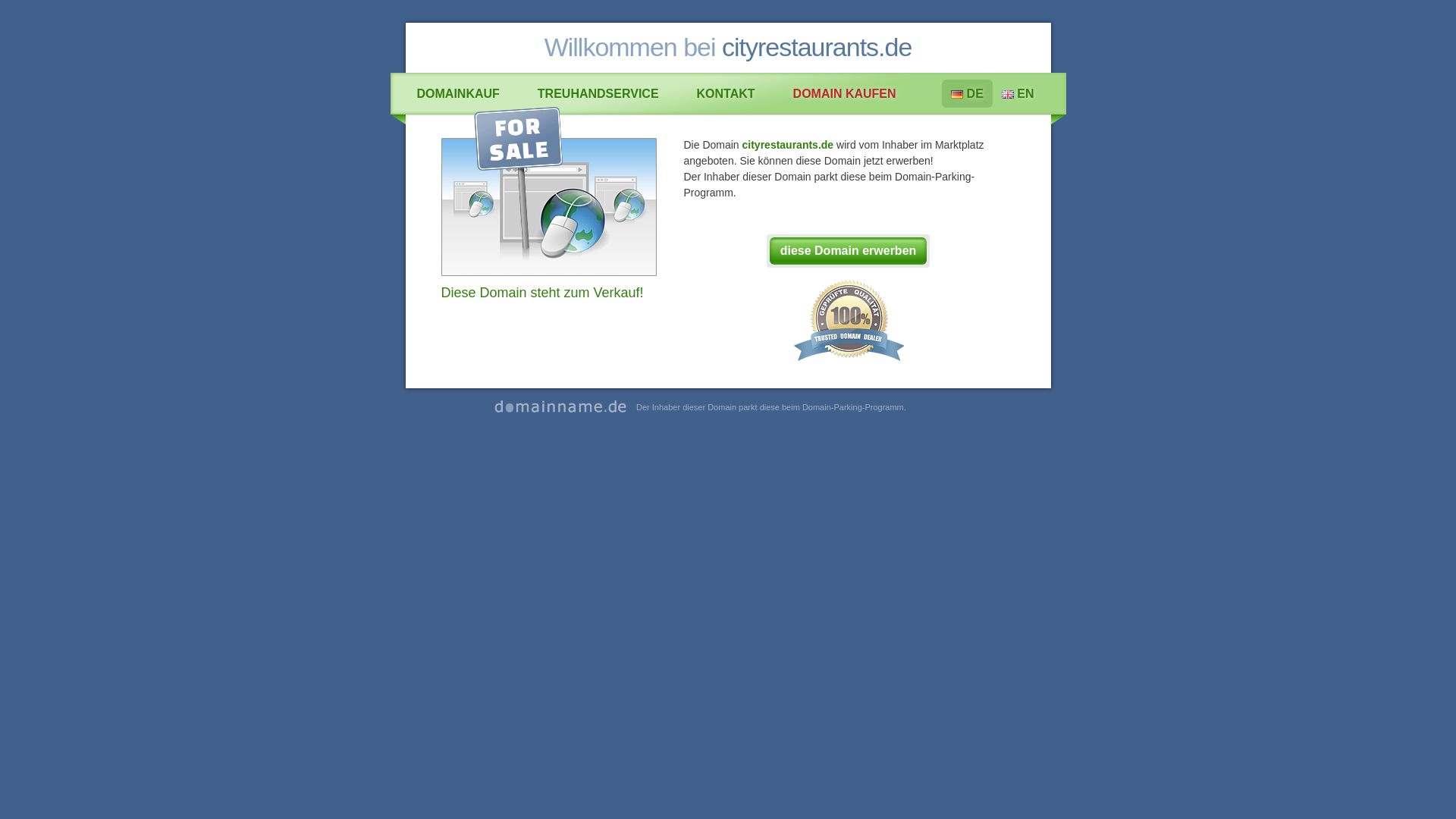 вебсайт cityrestaurants.de Є   ONLINE
