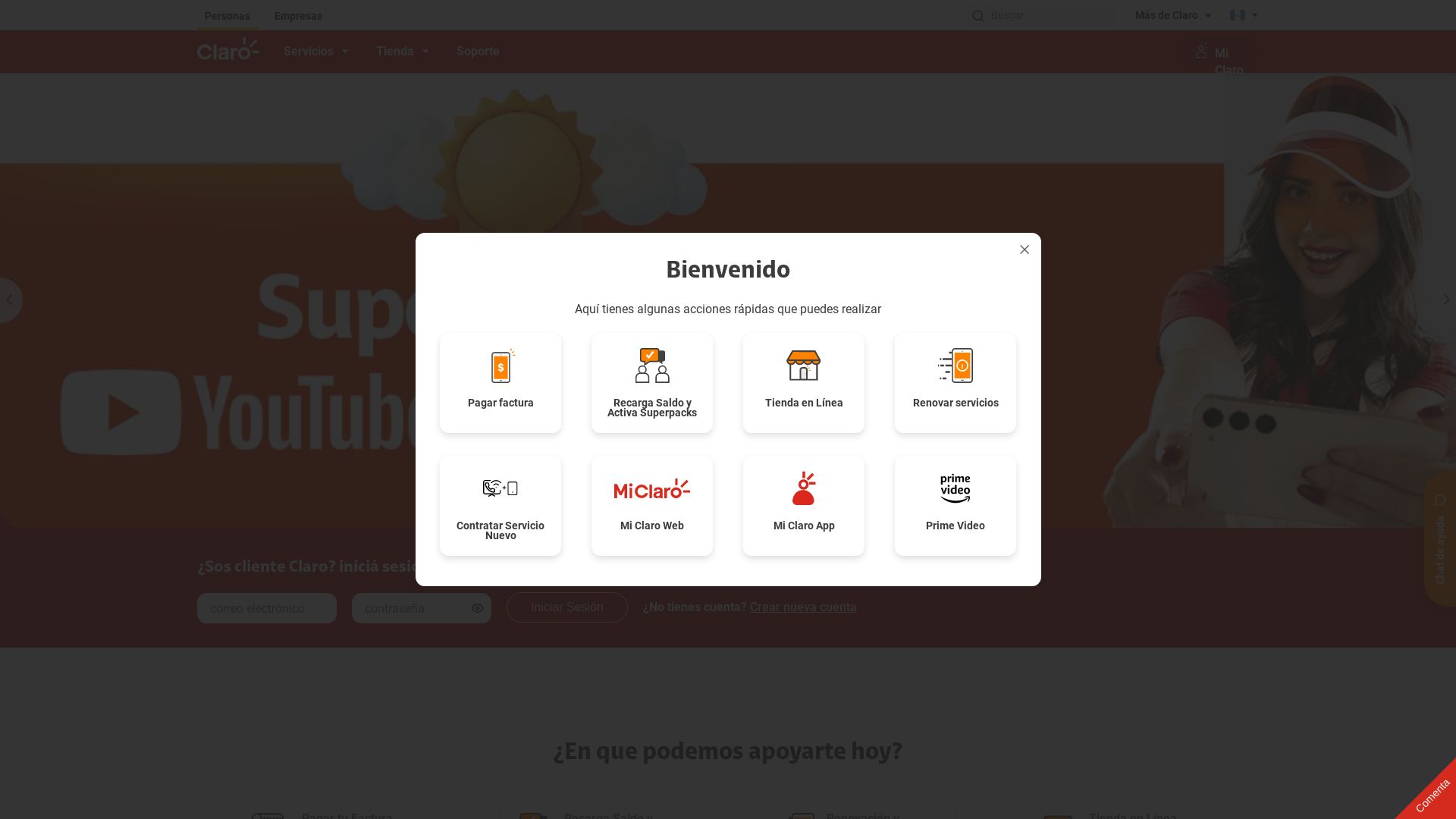 вебсайт claro.com.gt Є   ONLINE