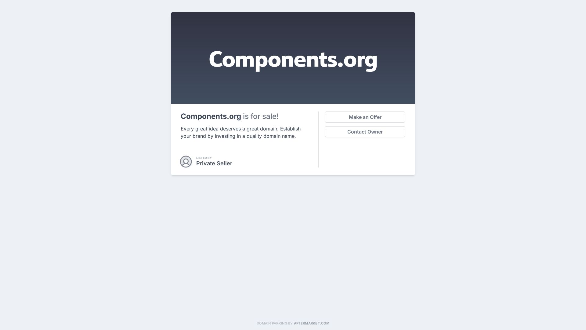 вебсайт components.org Є   ONLINE