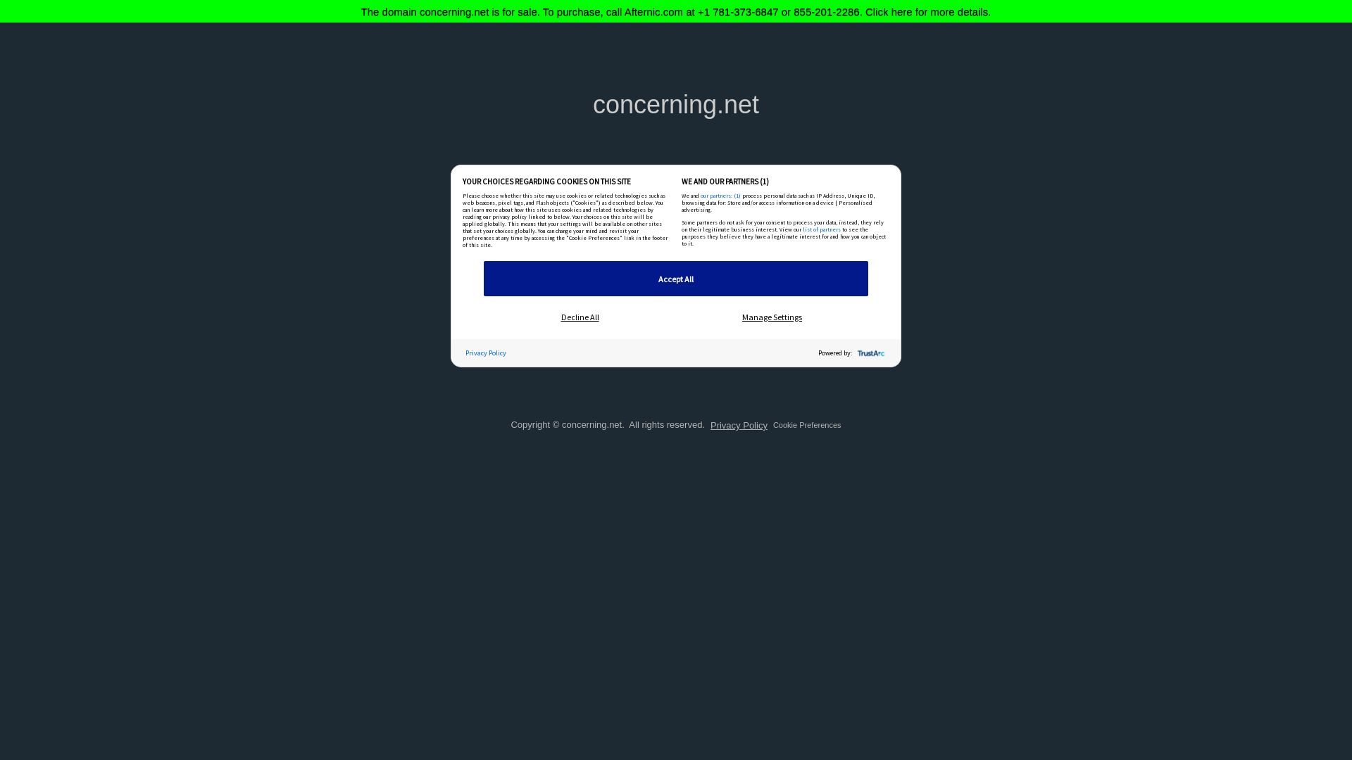 вебсайт concerning.net Є   ONLINE