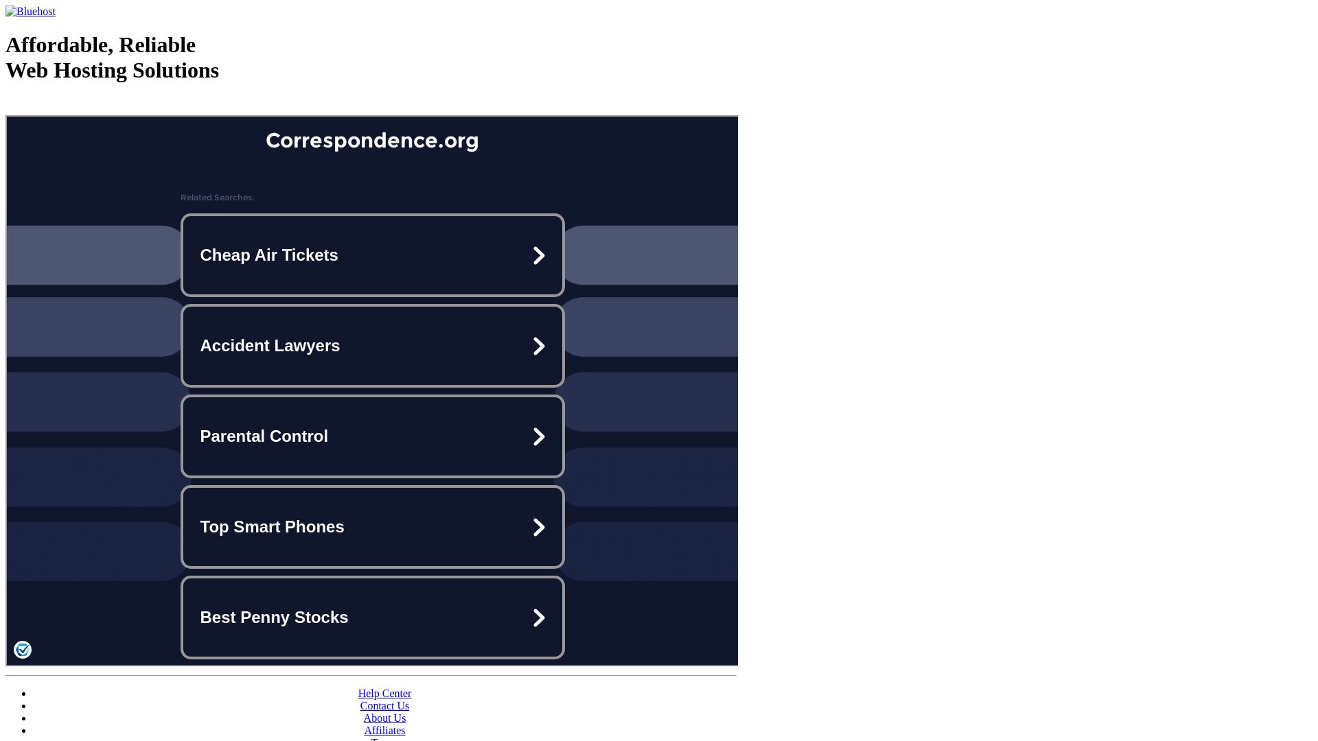 вебсайт correspondence.org Є   ONLINE