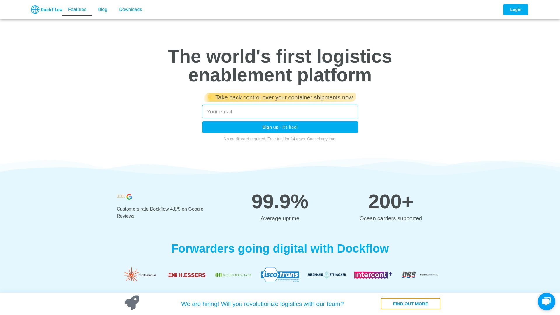 вебсайт dockflow.com Є   ONLINE
