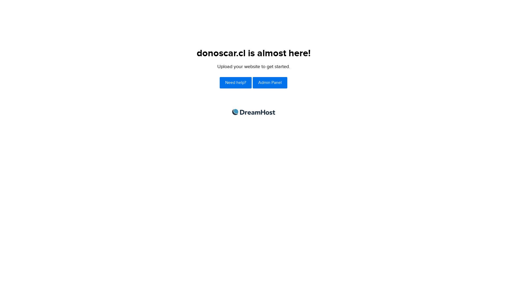 вебсайт donoscar.cl Є   ONLINE