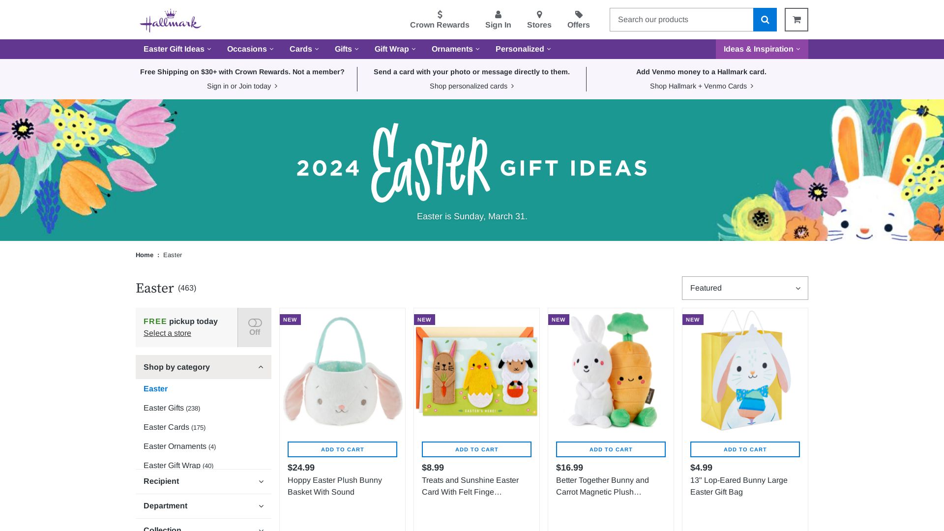 вебсайт easter.com Є   ONLINE