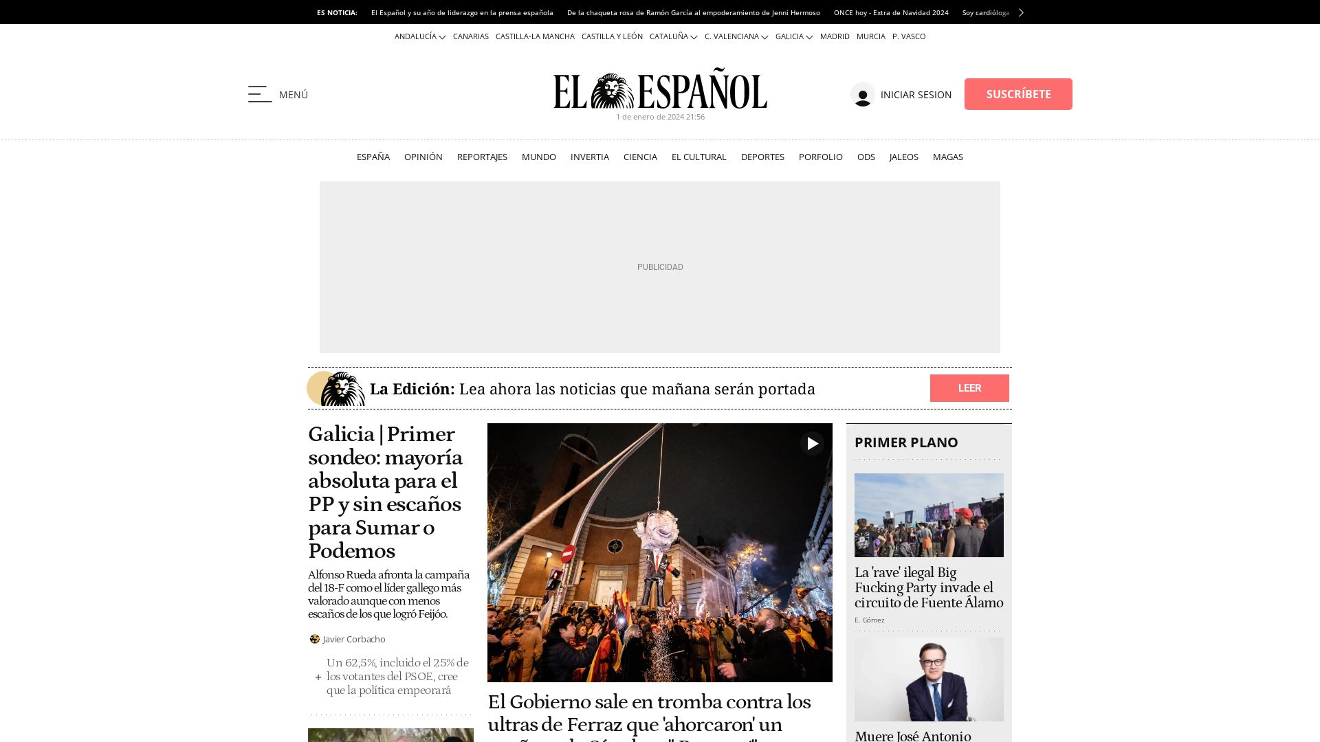 вебсайт elespanol.com Є   ONLINE