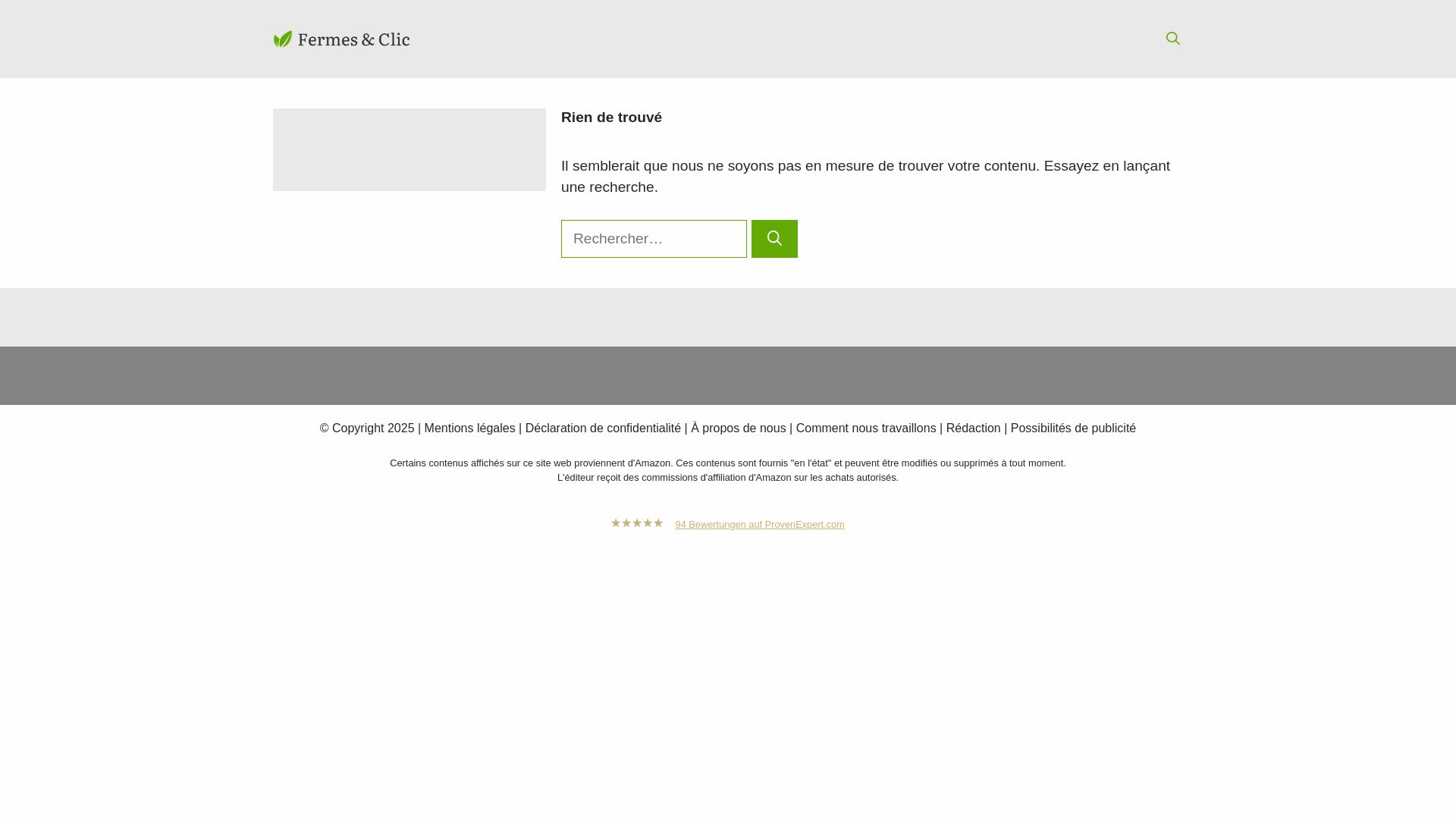 вебсайт fermesandclic.fr Є   ONLINE