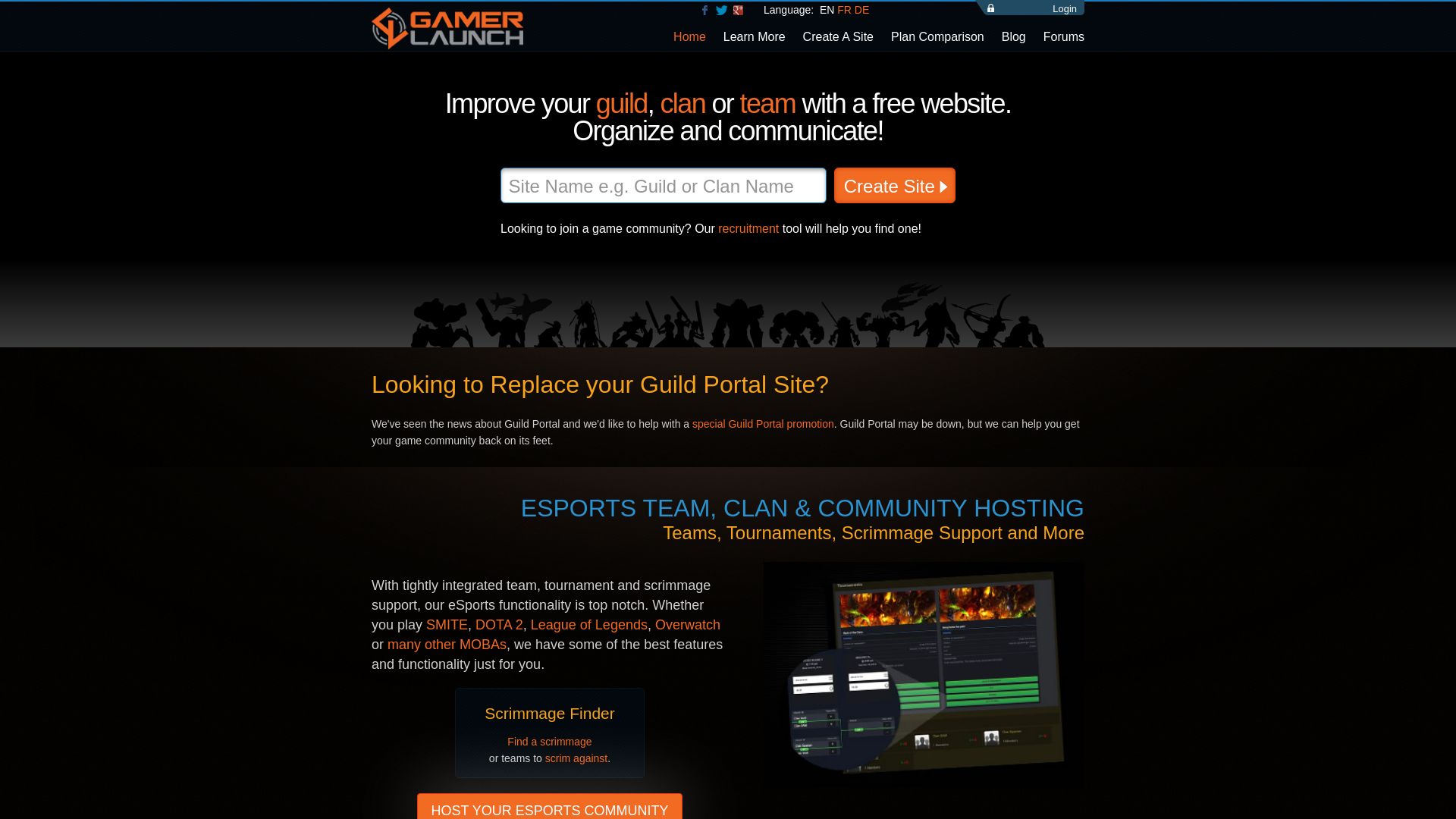 вебсайт gamerlaunch.com Є   ONLINE