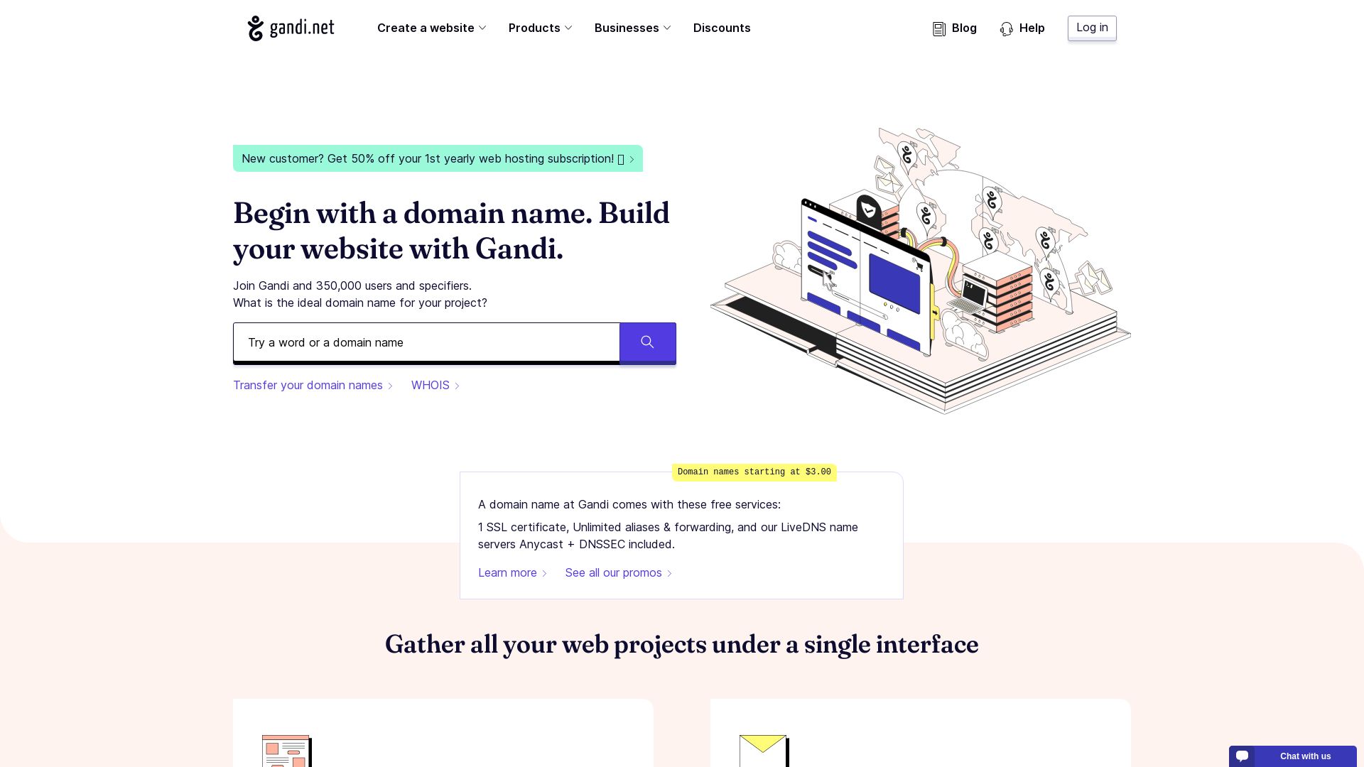 вебсайт gandi.net Є   ONLINE