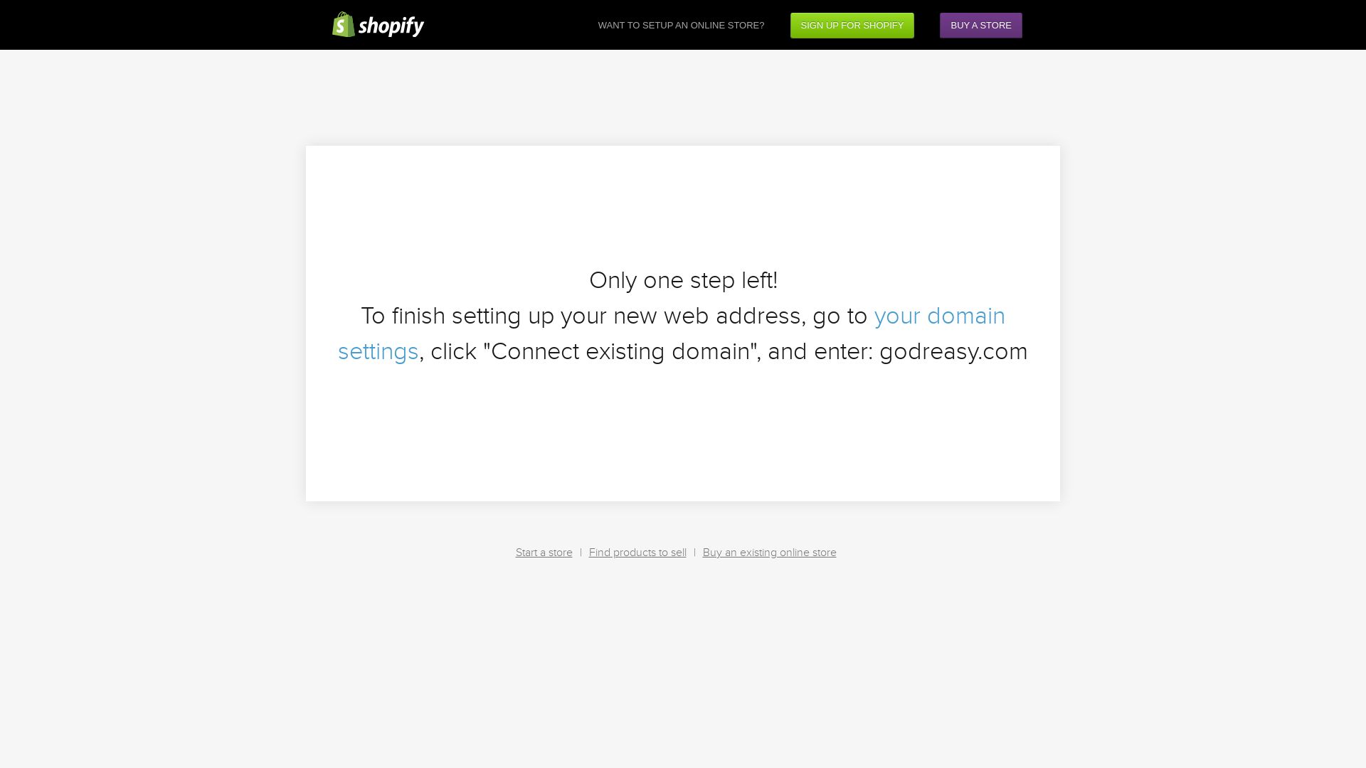 вебсайт godreasy.com Є   ONLINE