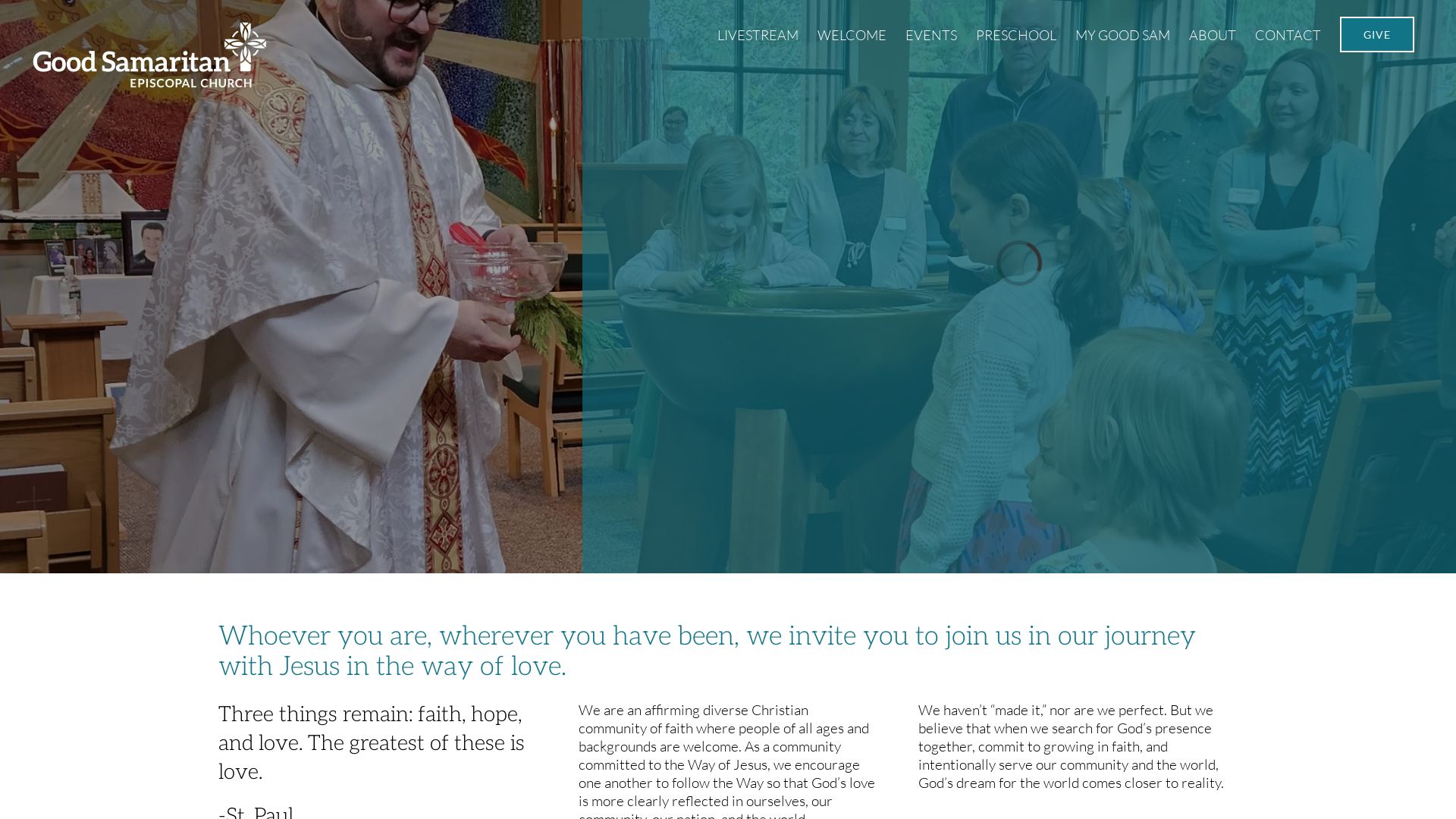 вебсайт goodsamepiscopal.org Є   ONLINE