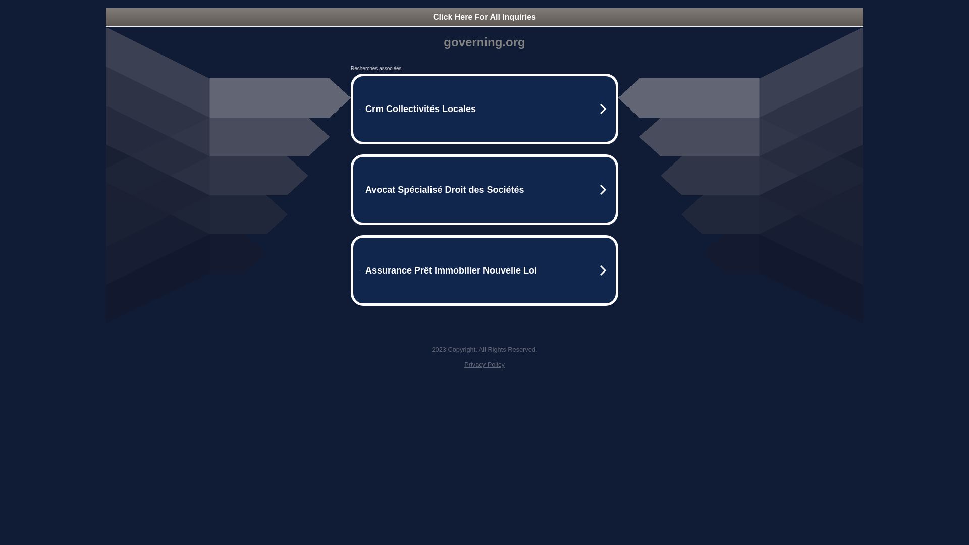 вебсайт governing.org Є   ONLINE