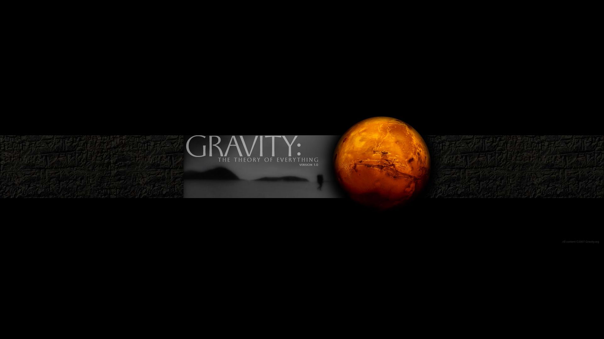 вебсайт gravity.org Є   ONLINE