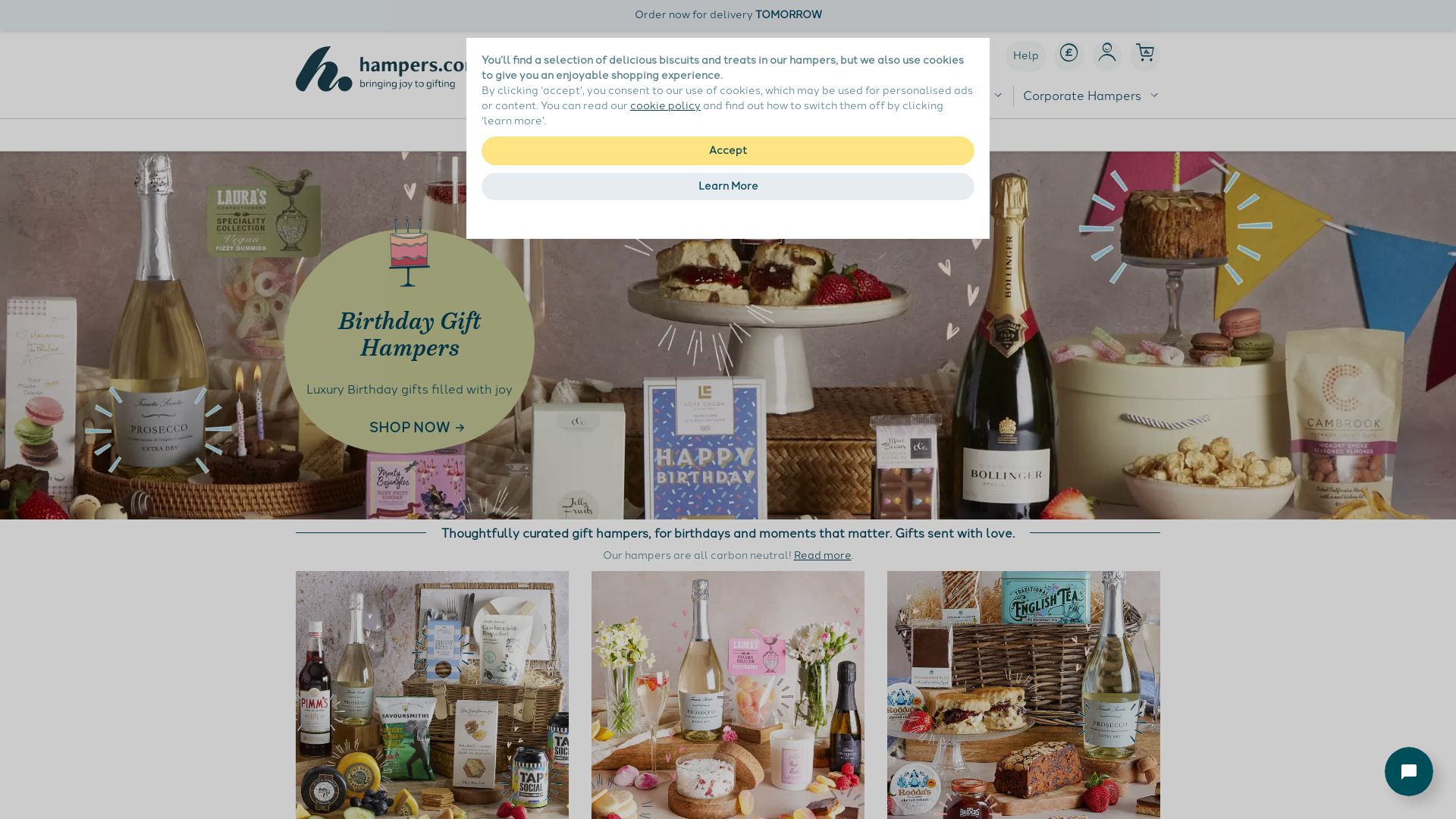 вебсайт hamper.com Є   ONLINE