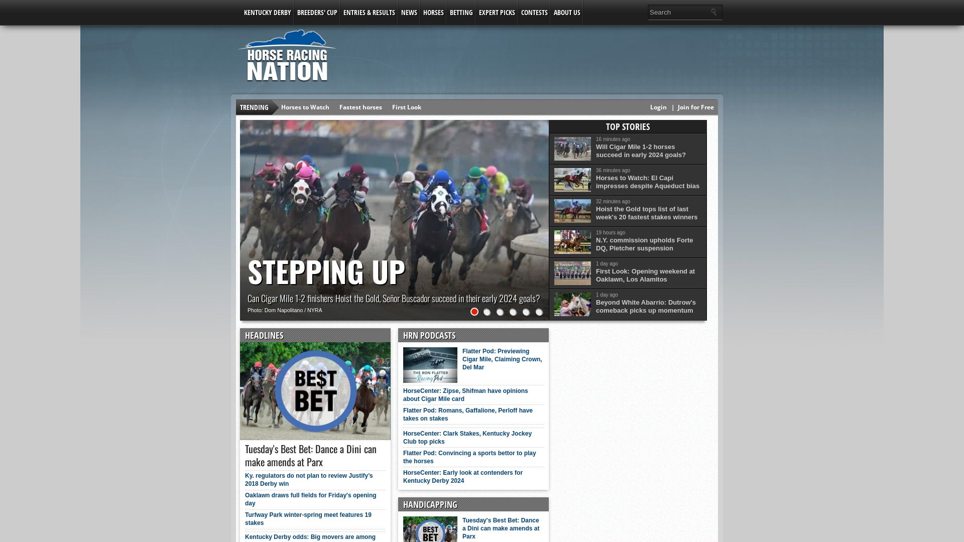 вебсайт horseracingnation.com Є   ONLINE