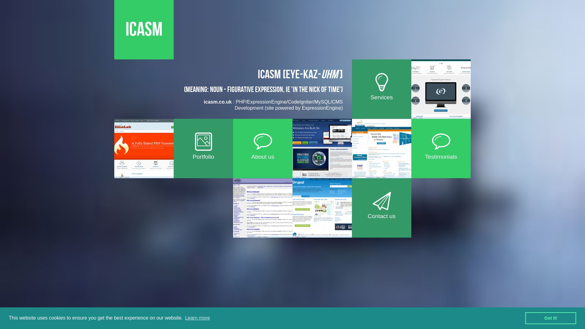 вебсайт icasm.co.uk Є   ONLINE