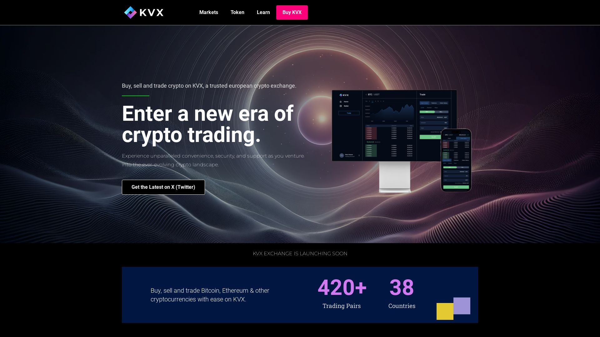 вебсайт kvx.com Є   ONLINE