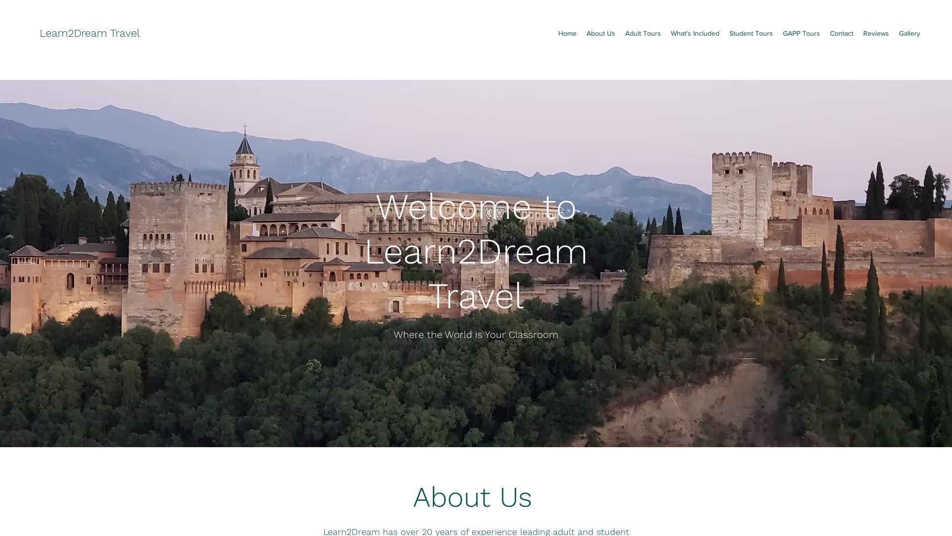 вебсайт learn2dreamtravel.com Є   ONLINE