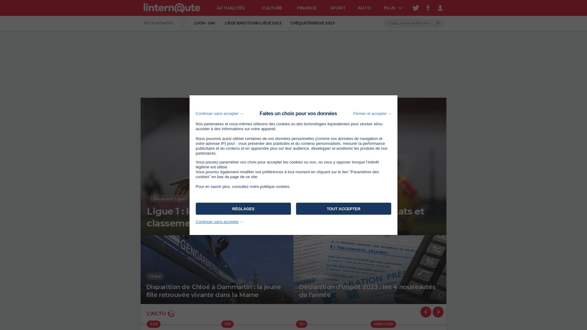 вебсайт linternaute.com Є   ONLINE