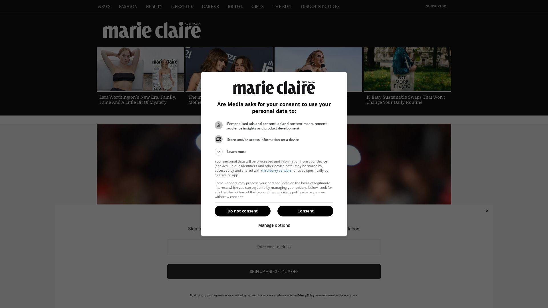 вебсайт marieclaire.com.au Є   ONLINE