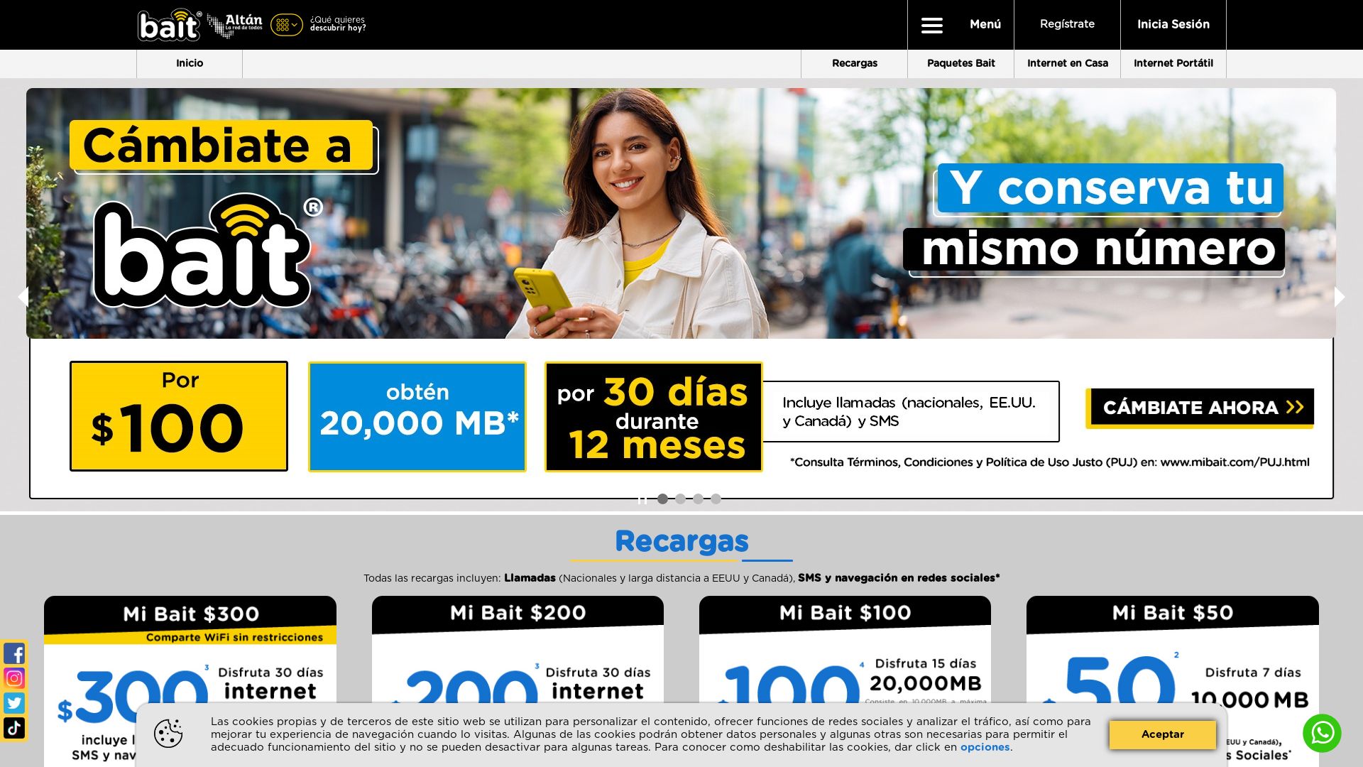 вебсайт mibait.com Є   ONLINE