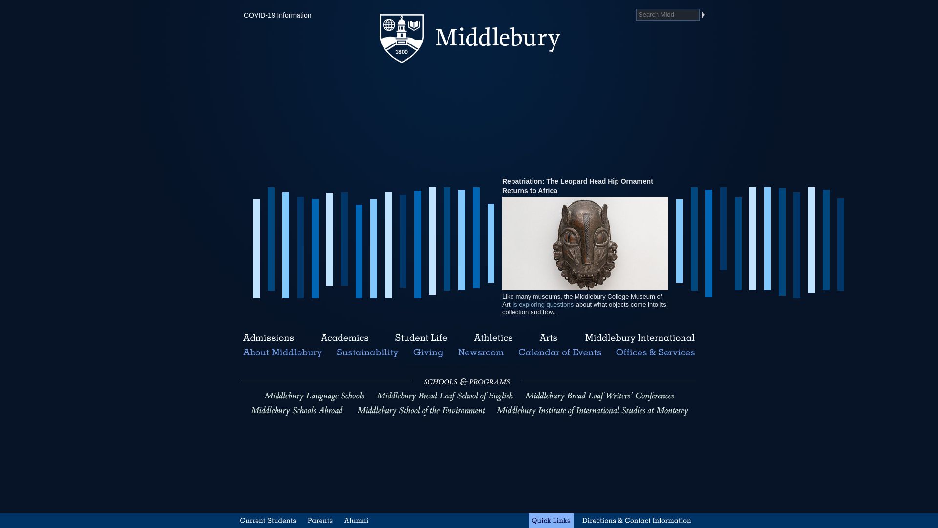 вебсайт middlebury.edu Є   ONLINE