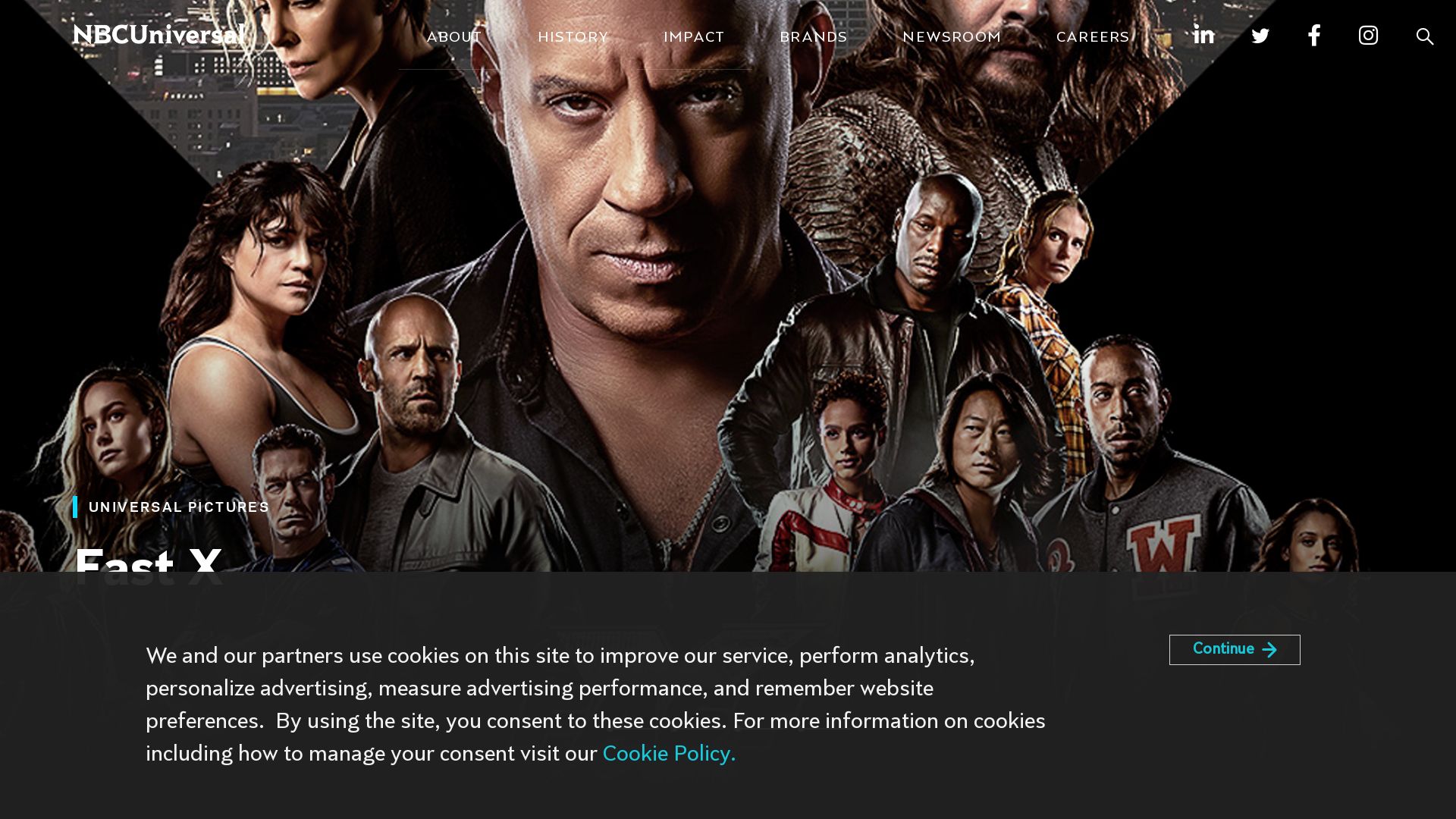 вебсайт nbcuniversal.com Є   ONLINE