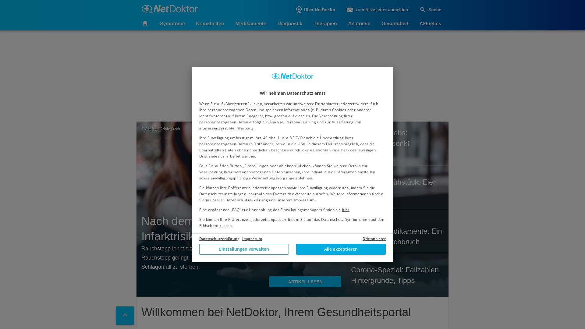 вебсайт netdoktor.de Є   ONLINE