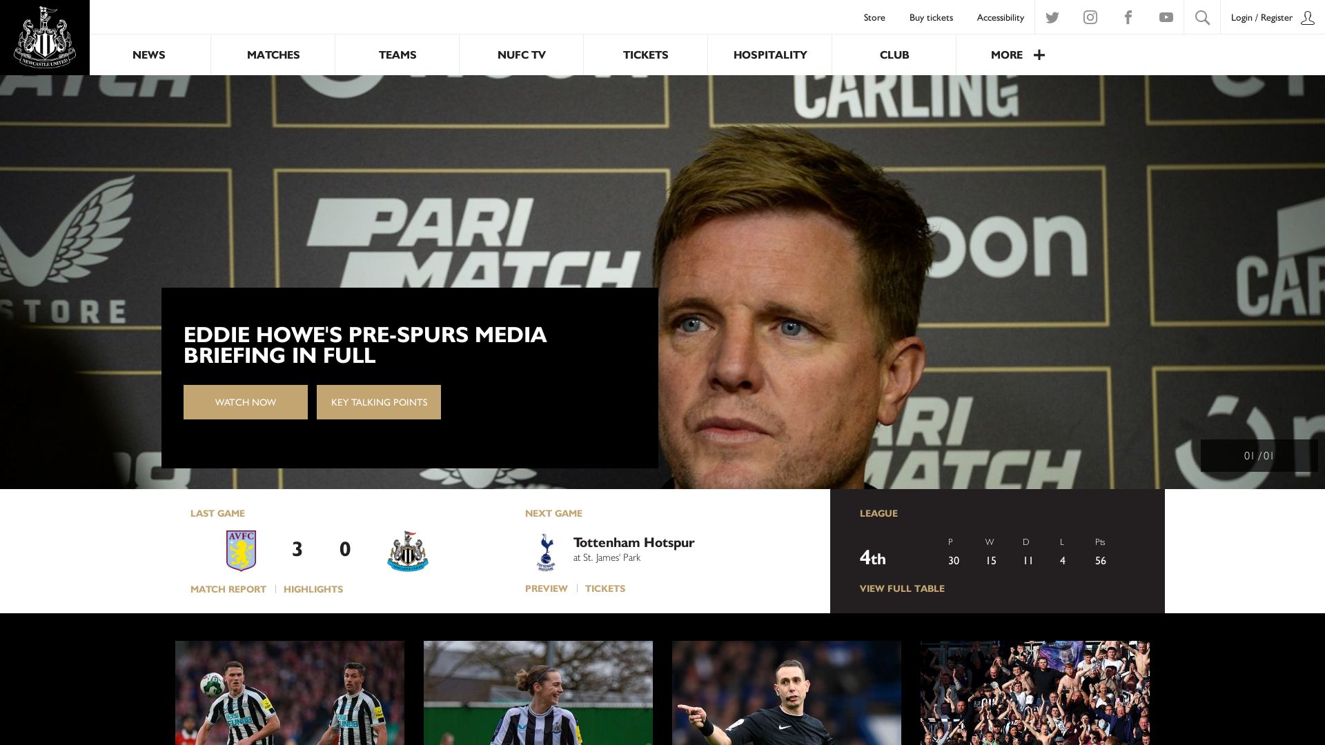 вебсайт nufc.co.uk Є   ONLINE