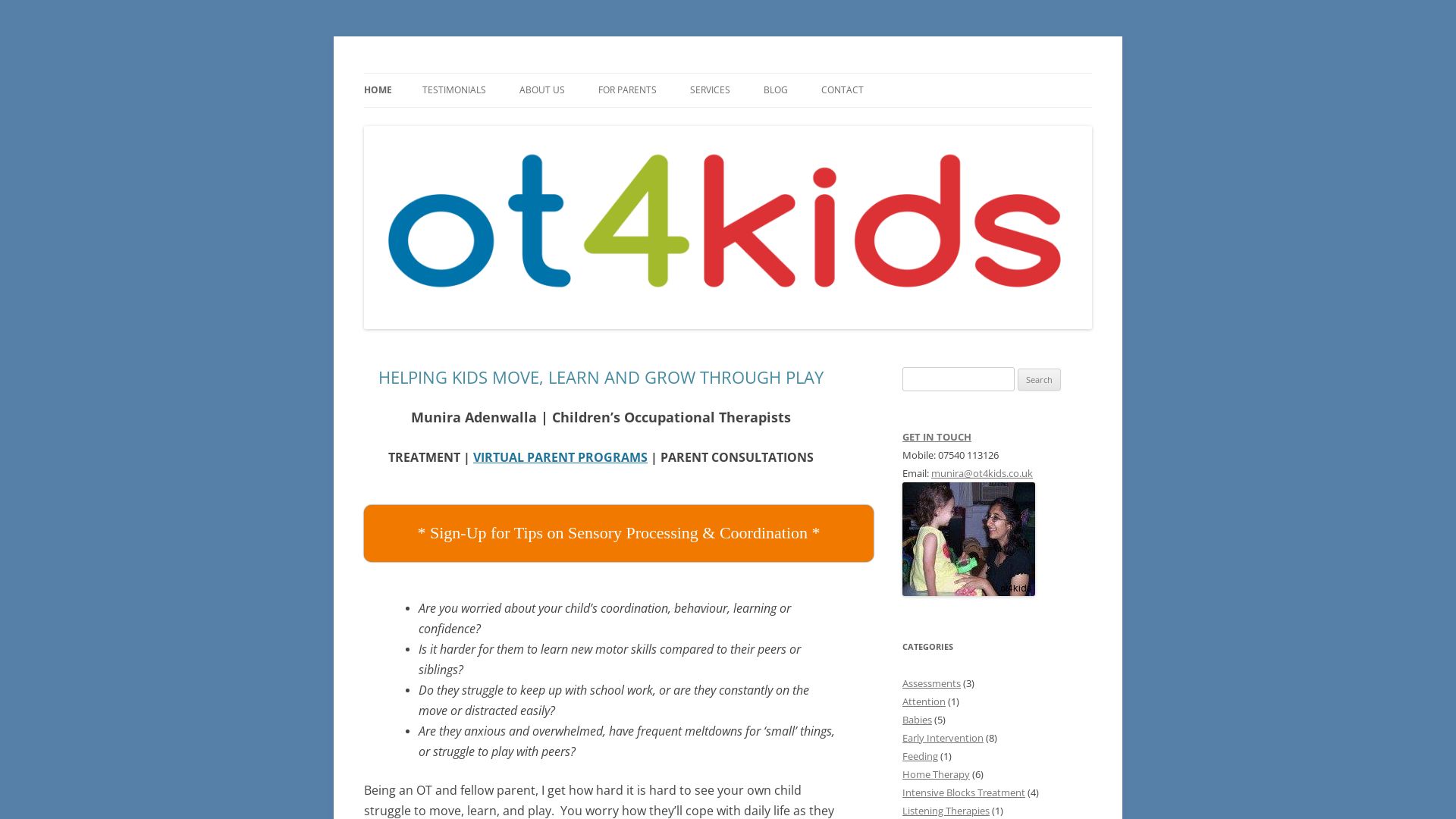 вебсайт ot4kids.co.uk Є   ONLINE