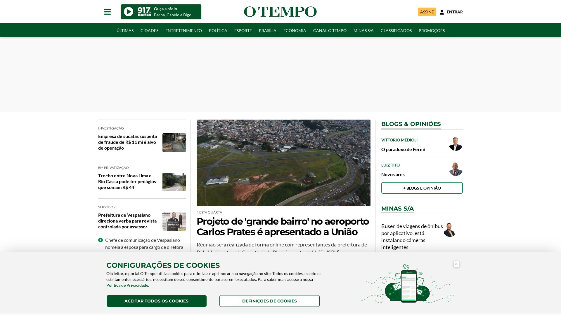 вебсайт otempo.com.br Є   ONLINE
