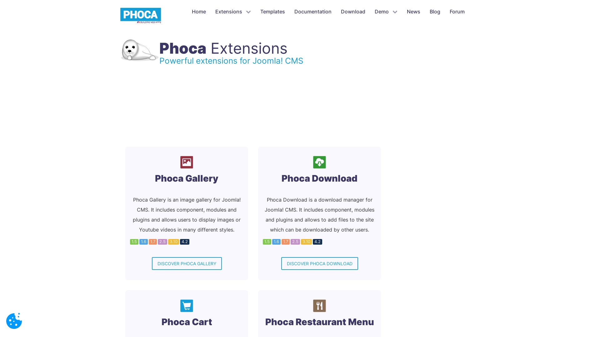 вебсайт phoca.cz Є   ONLINE