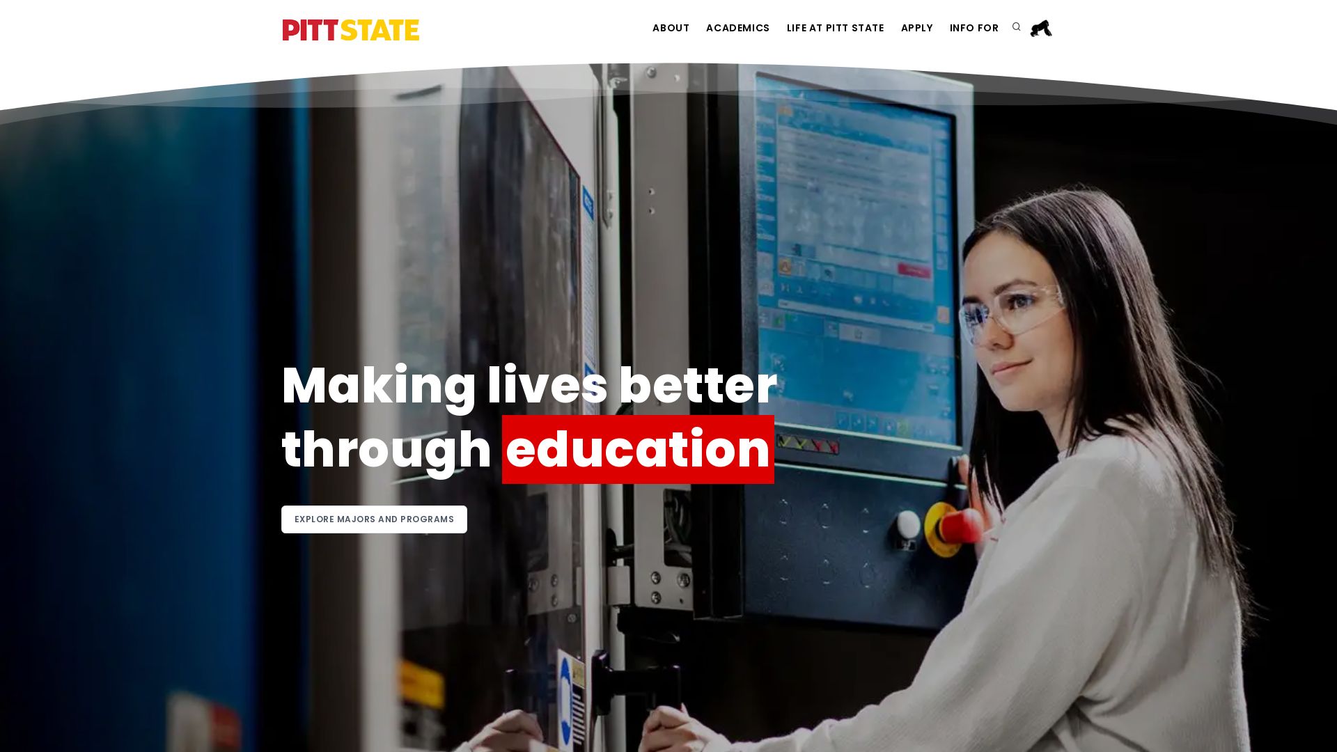 вебсайт pittstate.edu Є   ONLINE