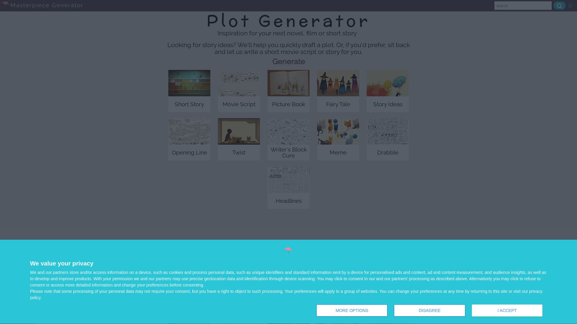 вебсайт plot-generator.org.uk Є   ONLINE