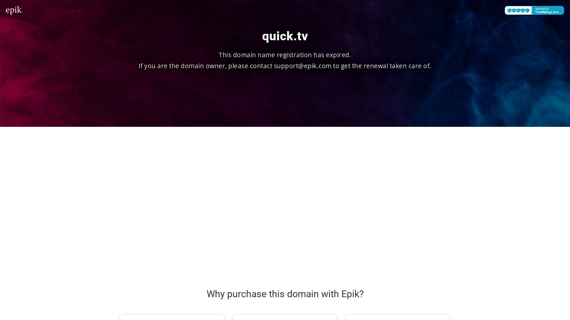 вебсайт quick.tv Є   ONLINE