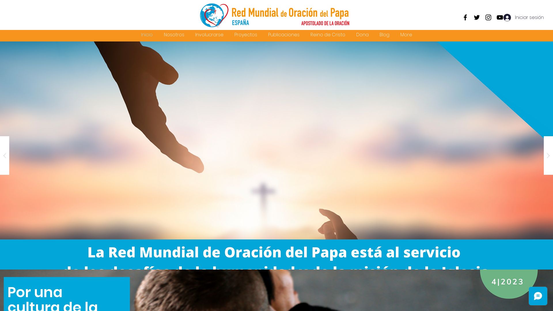 вебсайт redoraciondelpapa.es Є   ONLINE