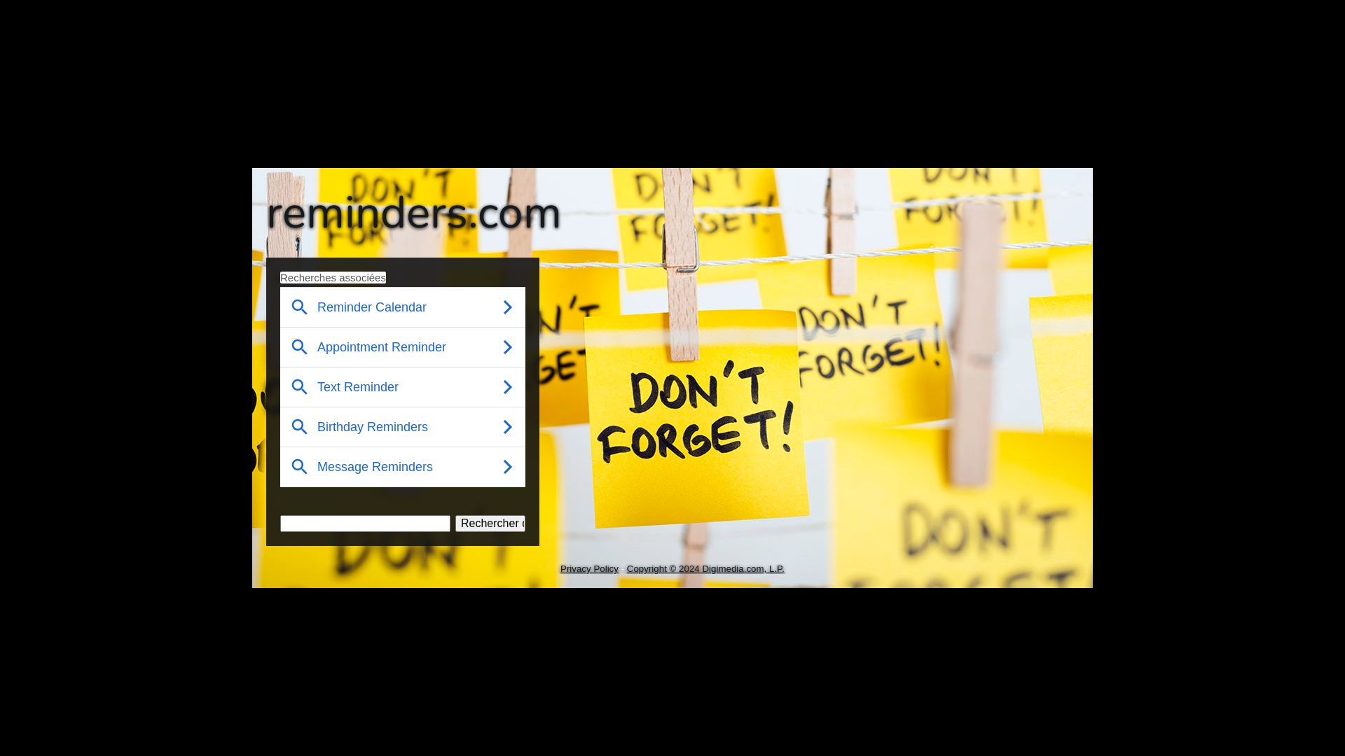 вебсайт reminder.com Є   ONLINE