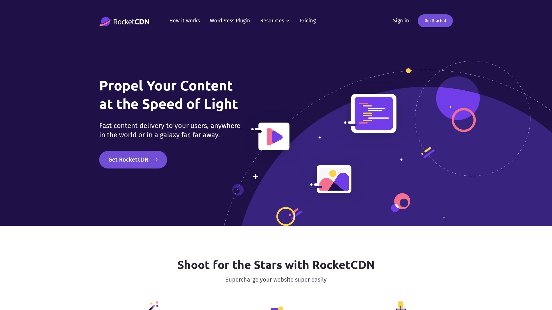 вебсайт rocketcdn.me Є   ONLINE