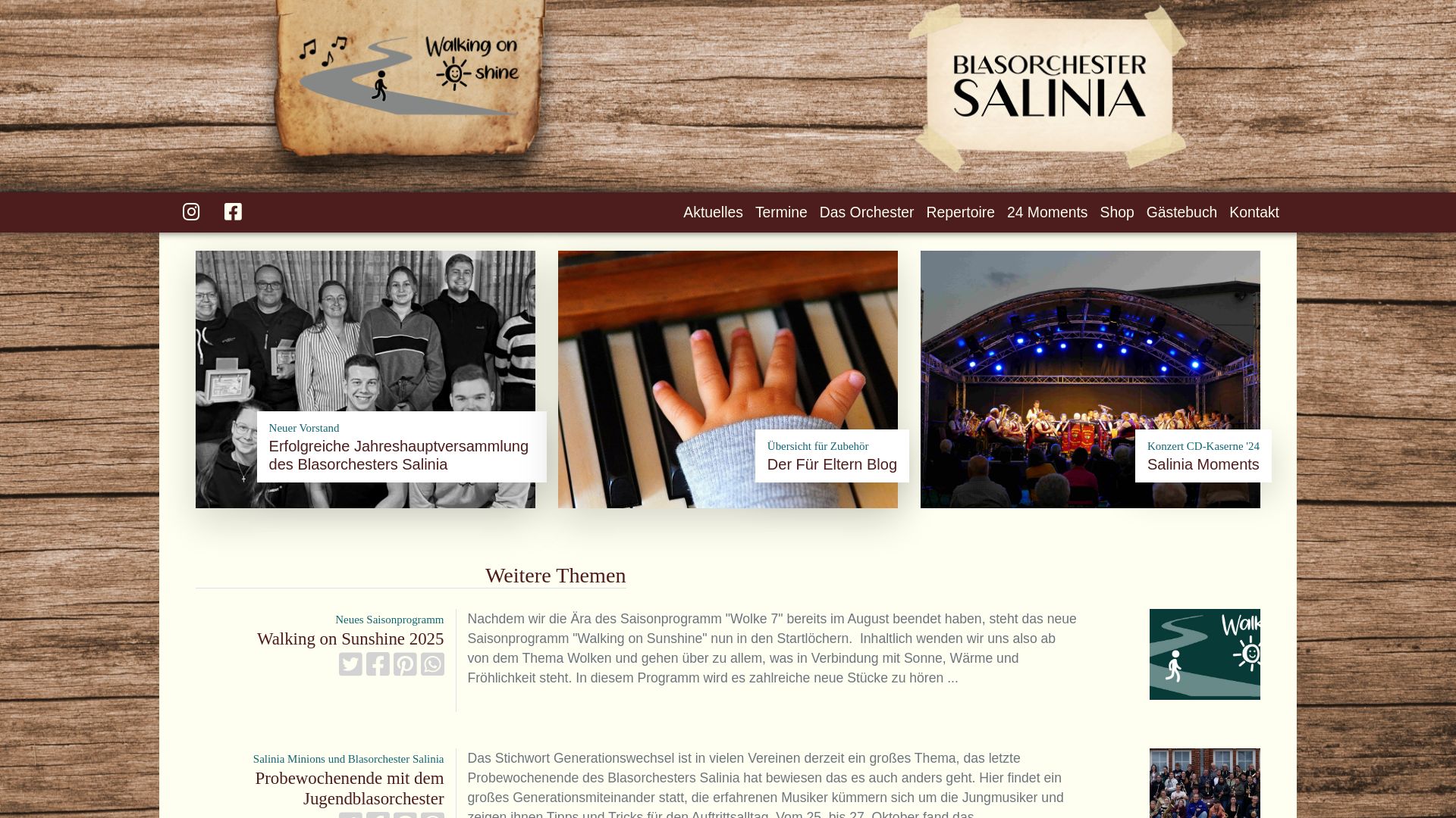 вебсайт salinia.de Є   ONLINE